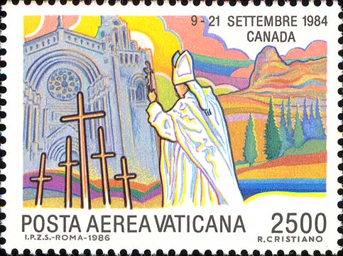 Reisen von Johannes Paul II. in den Jahren 1983 - 84 - Kanada