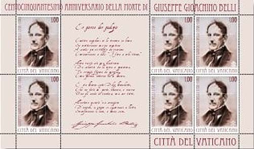150. Todestag von Giuseppe Gioachino Belli