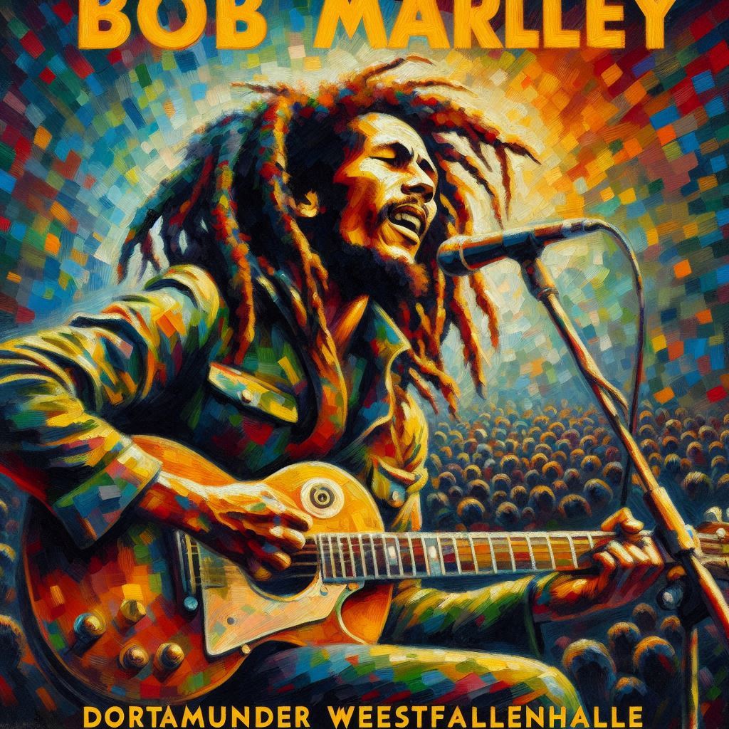 Bob Marley and The Wailers - Dortmunder Westfalenhalle, 1980