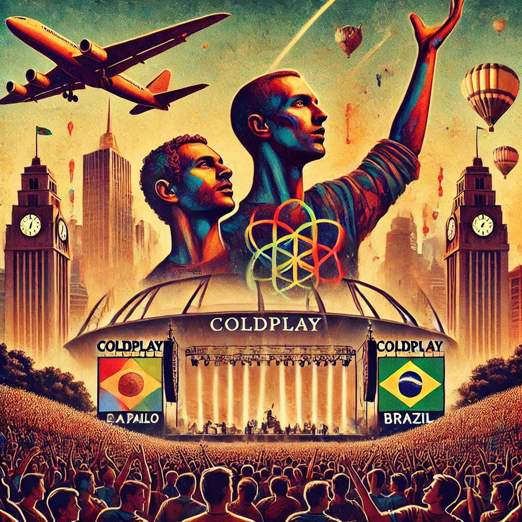 Coldplay Live in São Paulo - Allianz Parque, São Paulo, Brasilien, 2017