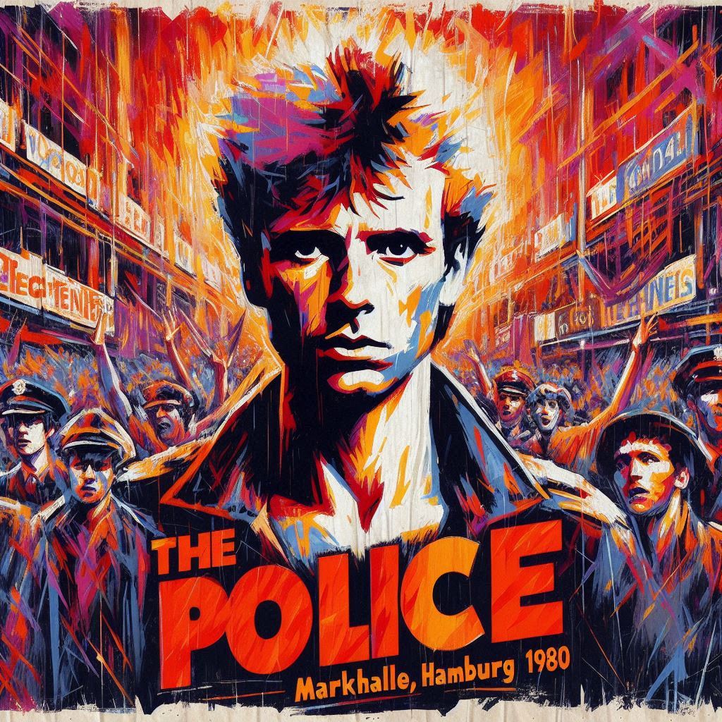 The Police - Markthalle, Hamburg 1980