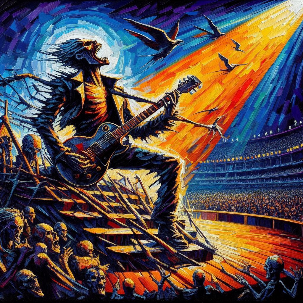 ARTE Concert - Metal - AI generated film manifest