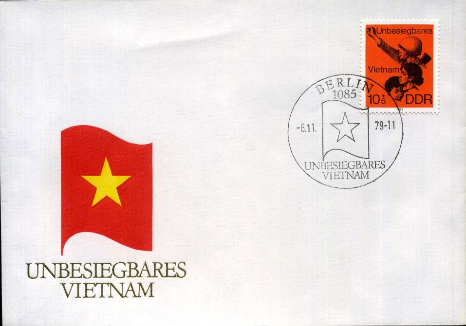 Unbesiegbares Vietnam - Marke, Stempel - Berlin