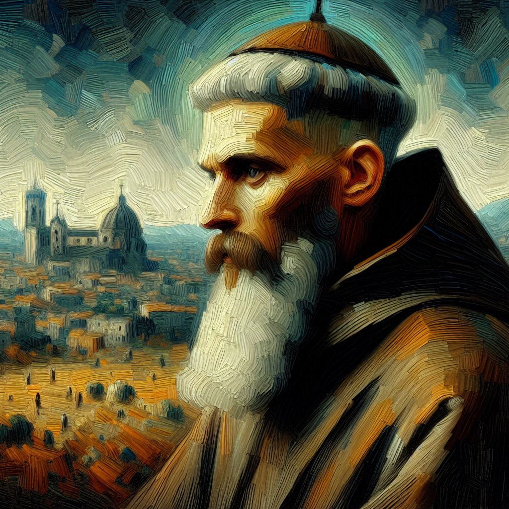 Ambrosius Esser (nach den Vorstellungen und Halluzinationen der KI - Copilot generated image) - Mit KI erstellt - Microsoft Bing - Image Creator unterstützt von DALL·E 3