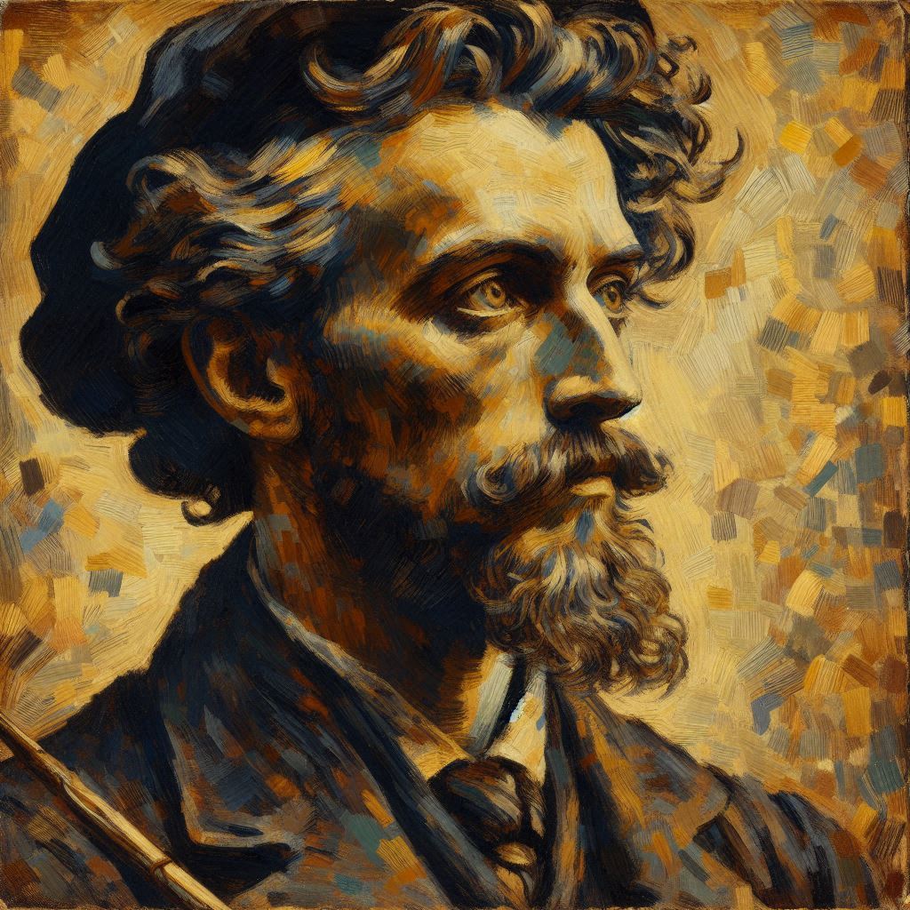 Antonio Ligabue - AI generated manifest