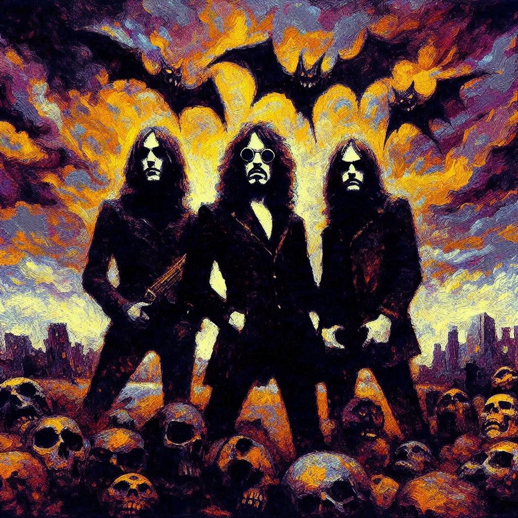 Black Sabbath - AI generated manifest