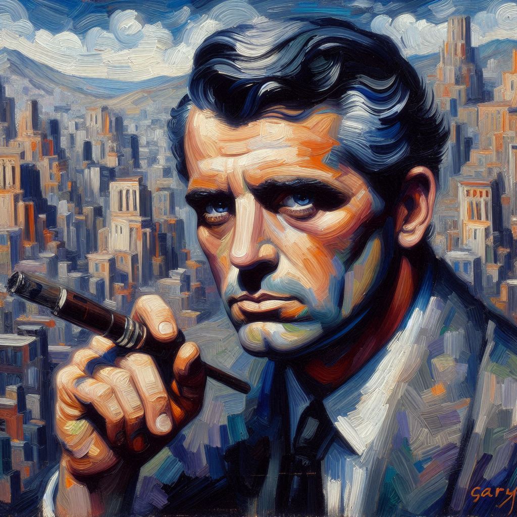 Cary Grant - Mit KI erstellt - Microsoft Bing - Image Creator unterstützt von DALL·E 3