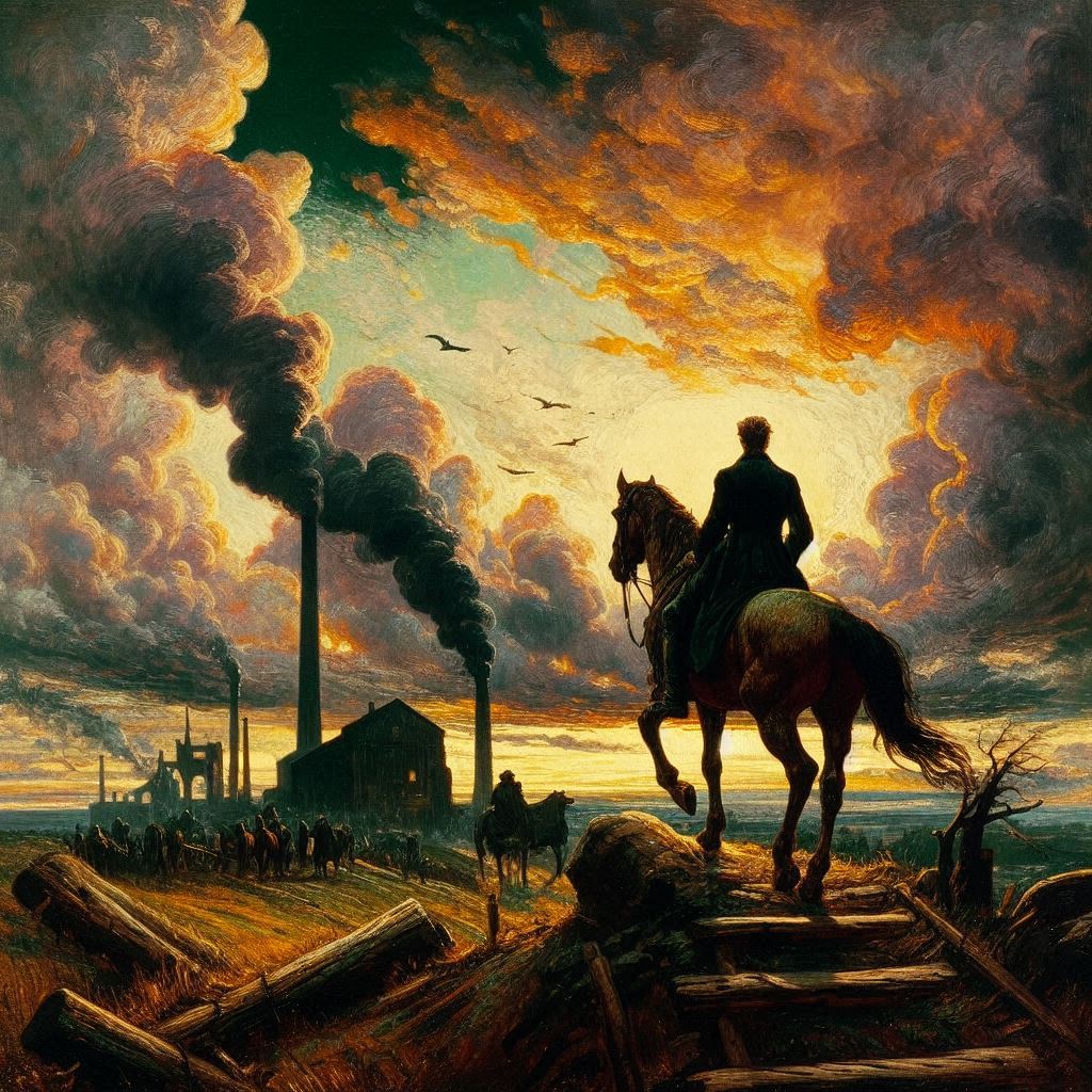 Caspar David Friedrich - Mit KI erstellt - Microsoft Bing - Image Creator unterstützt von DALL·E 3