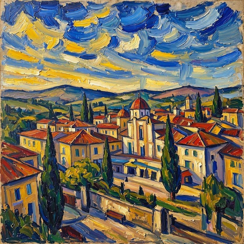Chianciano Terme - AI generated manifest
