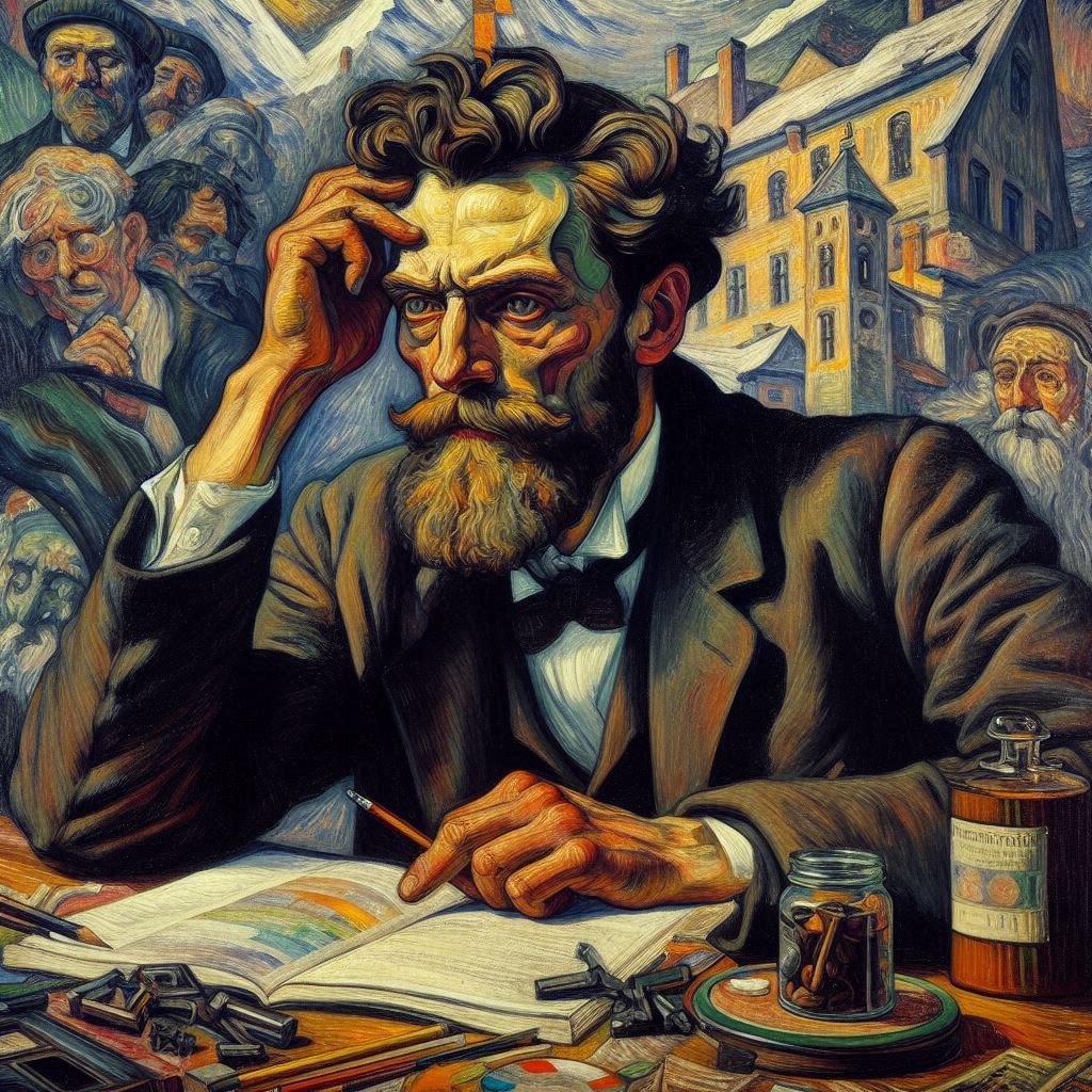 Dietrich Buxtehude - AI generated manifest