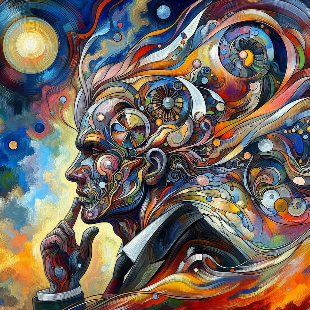 Egid Quirin Asam - AI generated manifest
