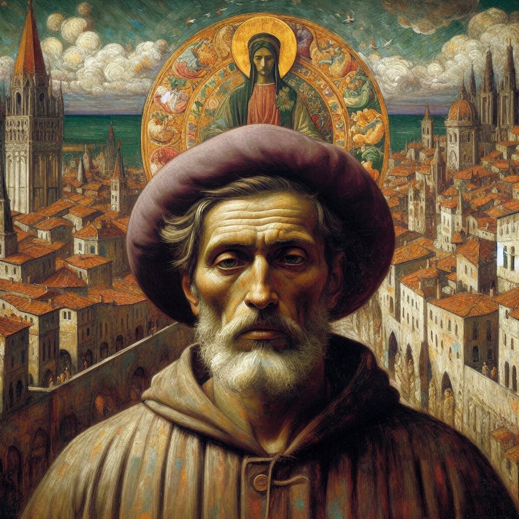 Erasmo da Narni - AI generated manifest