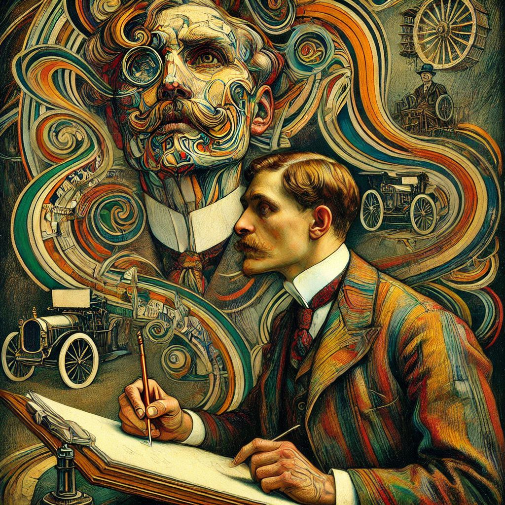 Ernst Rudorff - AI generated manifest