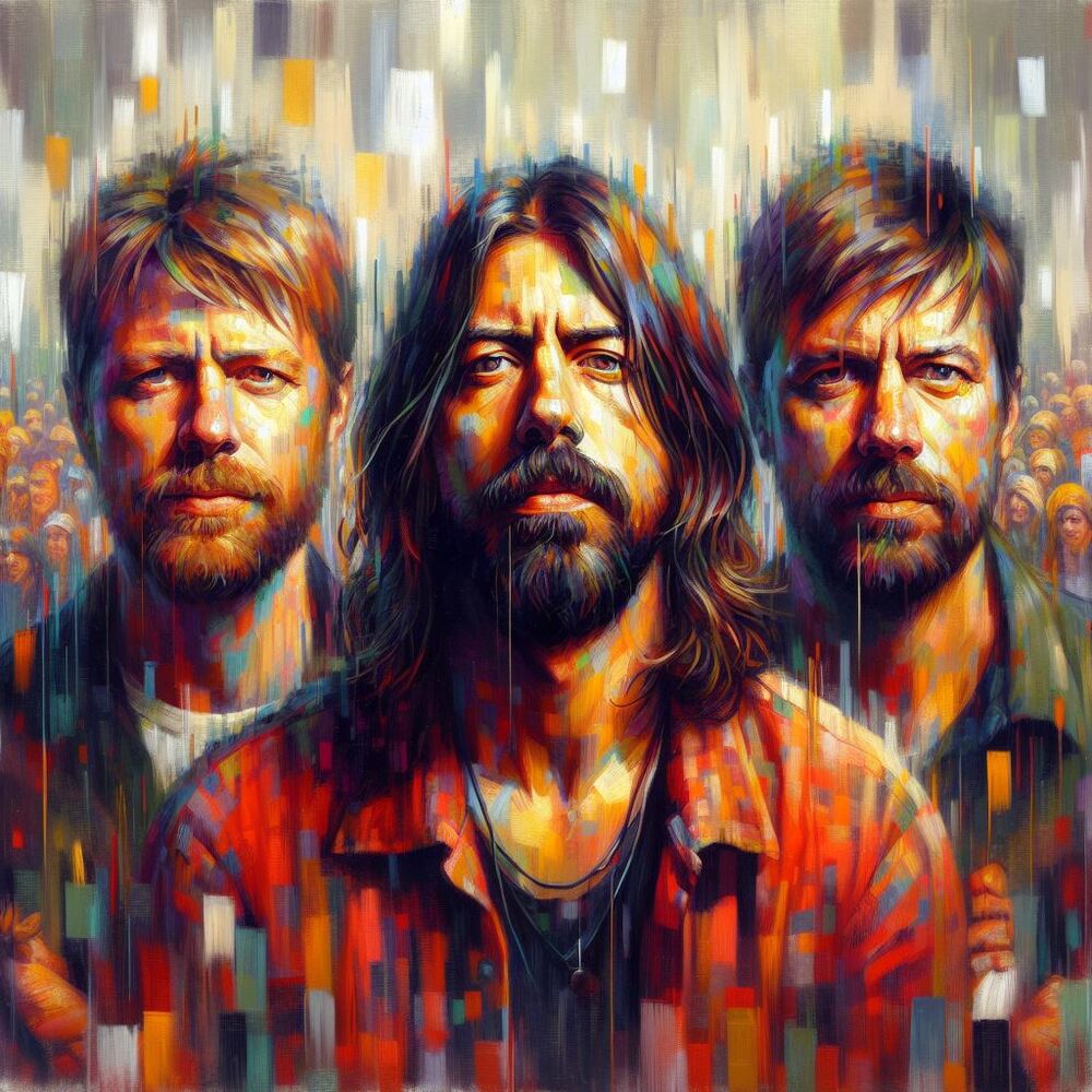 Foo Fighters - Mit KI erstellt - Microsoft Bing - Image Creator unterstützt von DALL·E 3