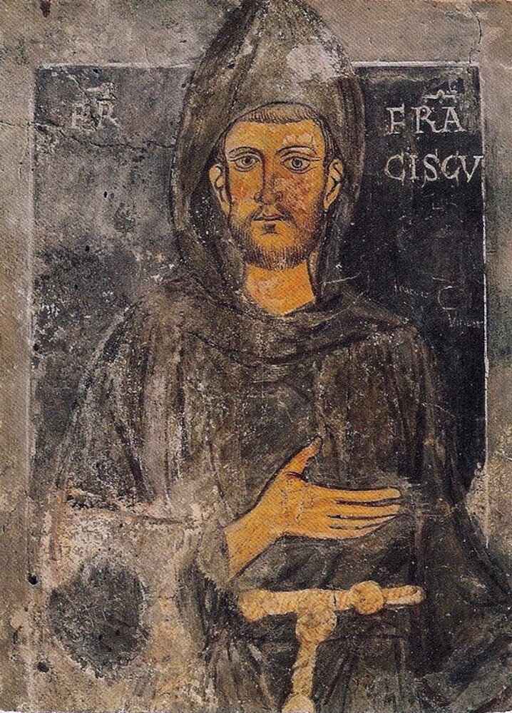 Franz von Assisi - Von Parzi - Own work basing on Stfrancis.jpg from WikiCommons, Gemeinfrei, https://commons.wikimedia.org/w/index.php?curid=1157600
