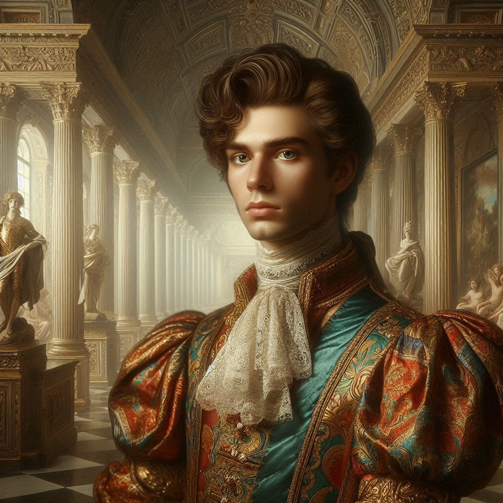 ein fiktives Selbstportrait im Stile von Franz Joseph I. (nach den Vorstellungen und Halluzinationen der KI - MS Copilot generated image) - Mit KI erstellt - Microsoft Bing - Image Creator unterstützt von DALL·E 3