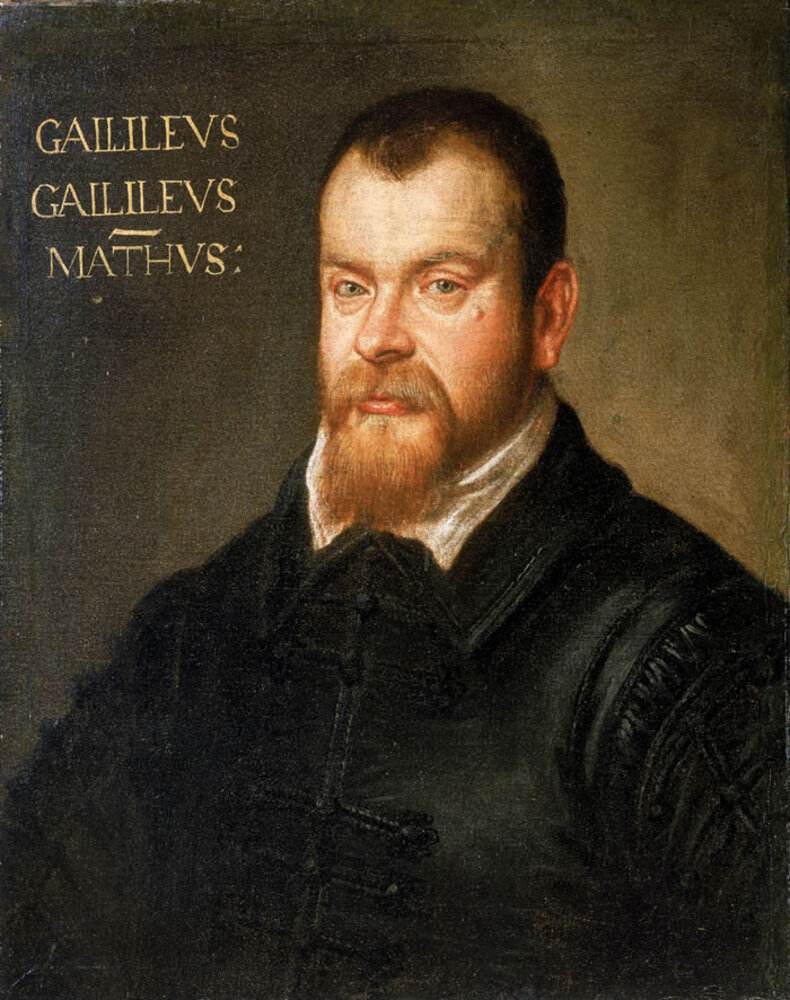 Galileo Galilei - Von Domenico Tintoretto - collections.rmg.co.uk, Gemeinfrei, https://commons.wikimedia.org/w/index.php?curid=230541