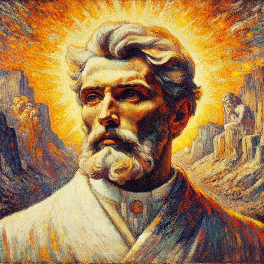 Giuseppe de Nittis - AI generated manifest