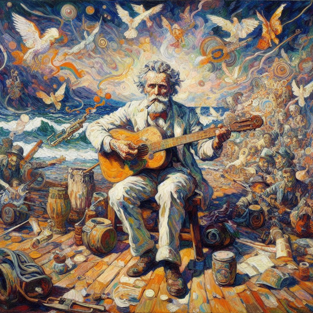 Gordon Lightfoot - AI generated manifest