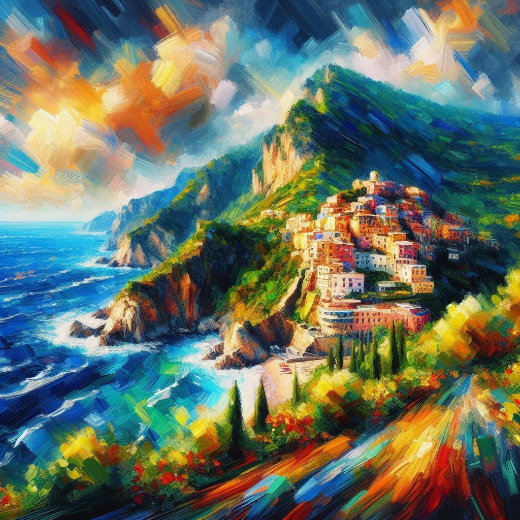 Insel Giglio - AI generated manifest