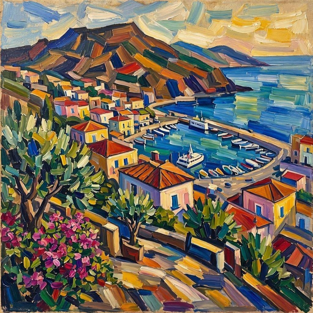 Ischia - AI generated manifest