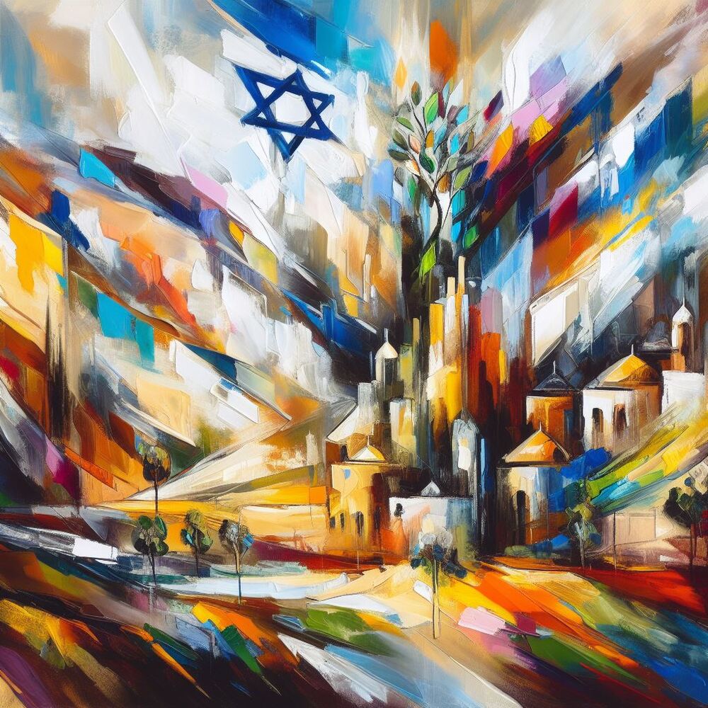 Israel - Mit KI erstellt - Microsoft Bing - Image Creator unterstützt von DALL·E 3