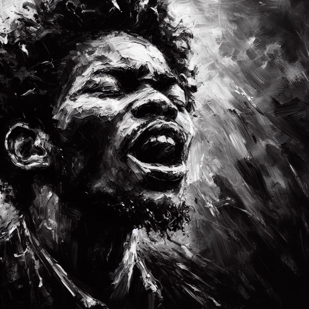 Jimi Hendrix - Mit KI erstellt - Microsoft Bing - Image Creator unterstützt von DALL·E 3