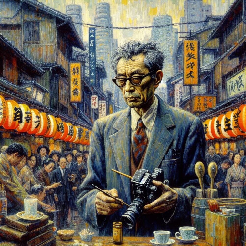 Akira Kurosawa - Mit KI erstellt - Microsoft Bing - Image Creator unterstützt von DALL·E 3