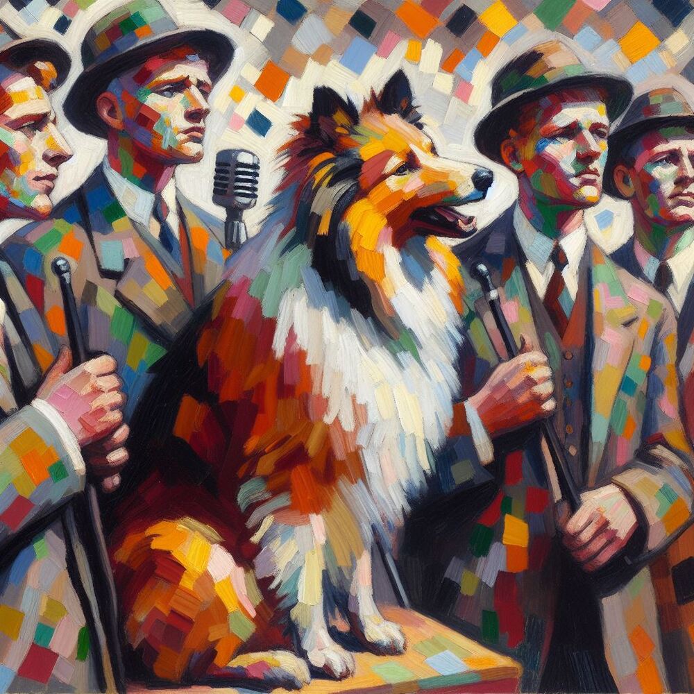 Die Lassie Singers - Mit KI erstellt - Microsoft Bing - Image Creator unterstützt von DALL·E 3