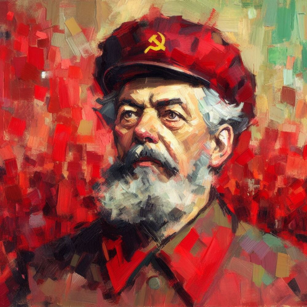 Wladimir Iljitsch Lenin - Mit KI erstellt - Microsoft Bing - Image Creator unterstützt von DALL·E 3