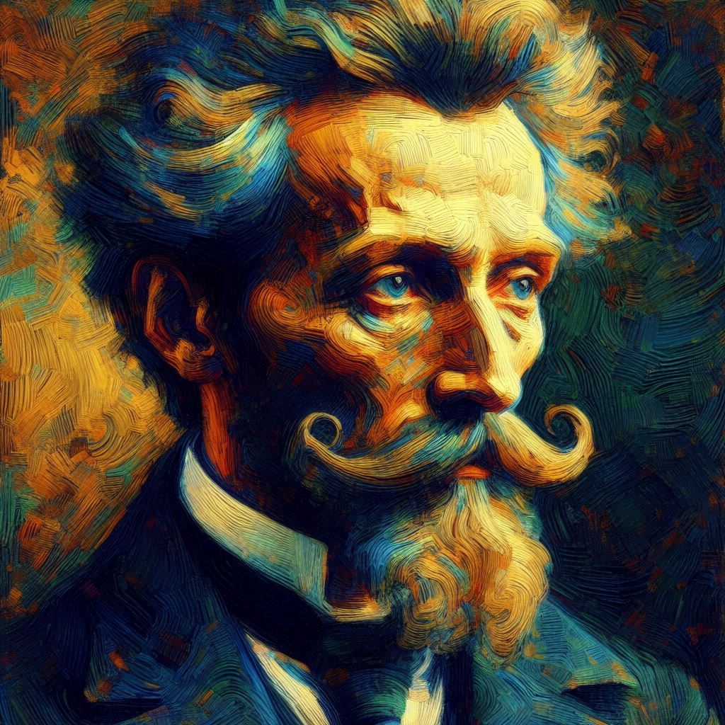Leon Battista Alberti - AI generated manifest