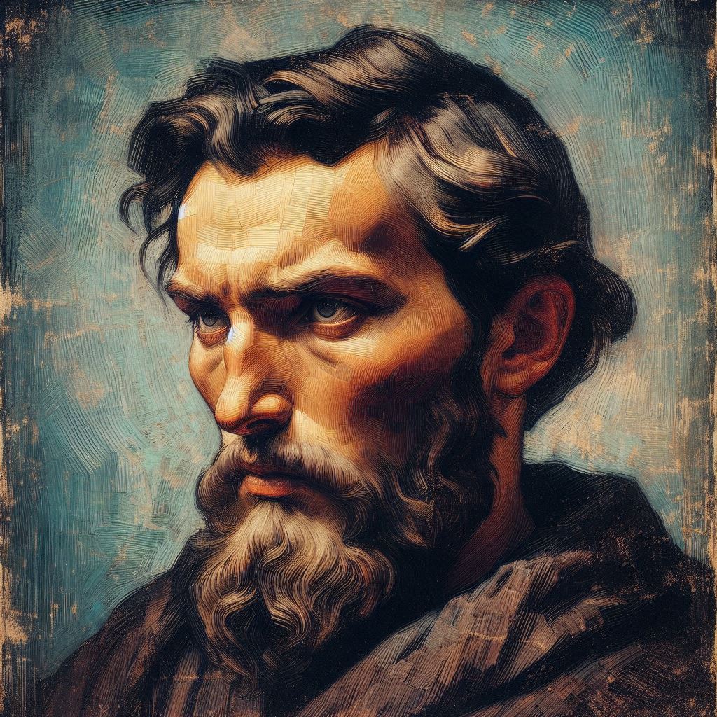 Luca Pacioli - AI generated manifest
