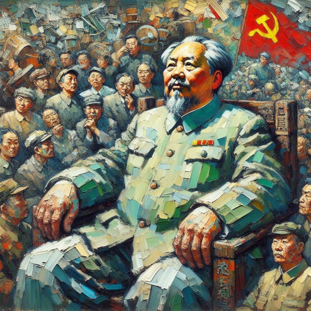 Mao Zedong - Mit KI erstellt - Microsoft Bing - Image Creator unterstützt von DALL·E 3