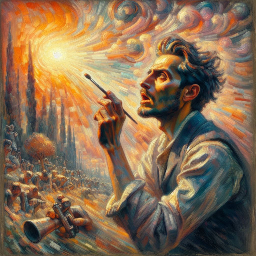 Mattia Preti - AI generated manifest