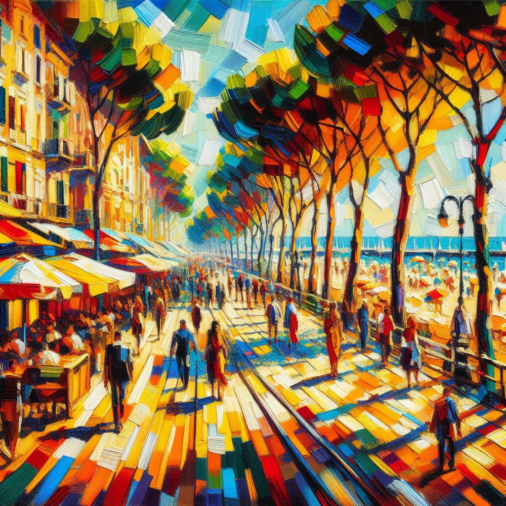 Milano Marittima - AI generated manifest