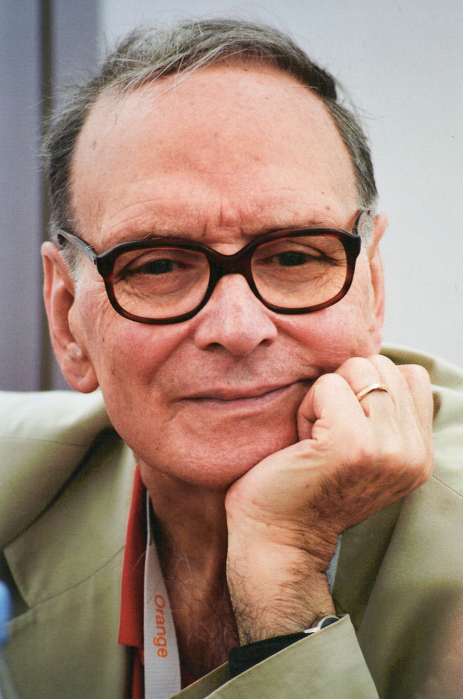 Ennio Morricone - By Olivier Strecker, CC BY-SA 3.0, https://commons.wikimedia.org/w/index.php?curid=16682380