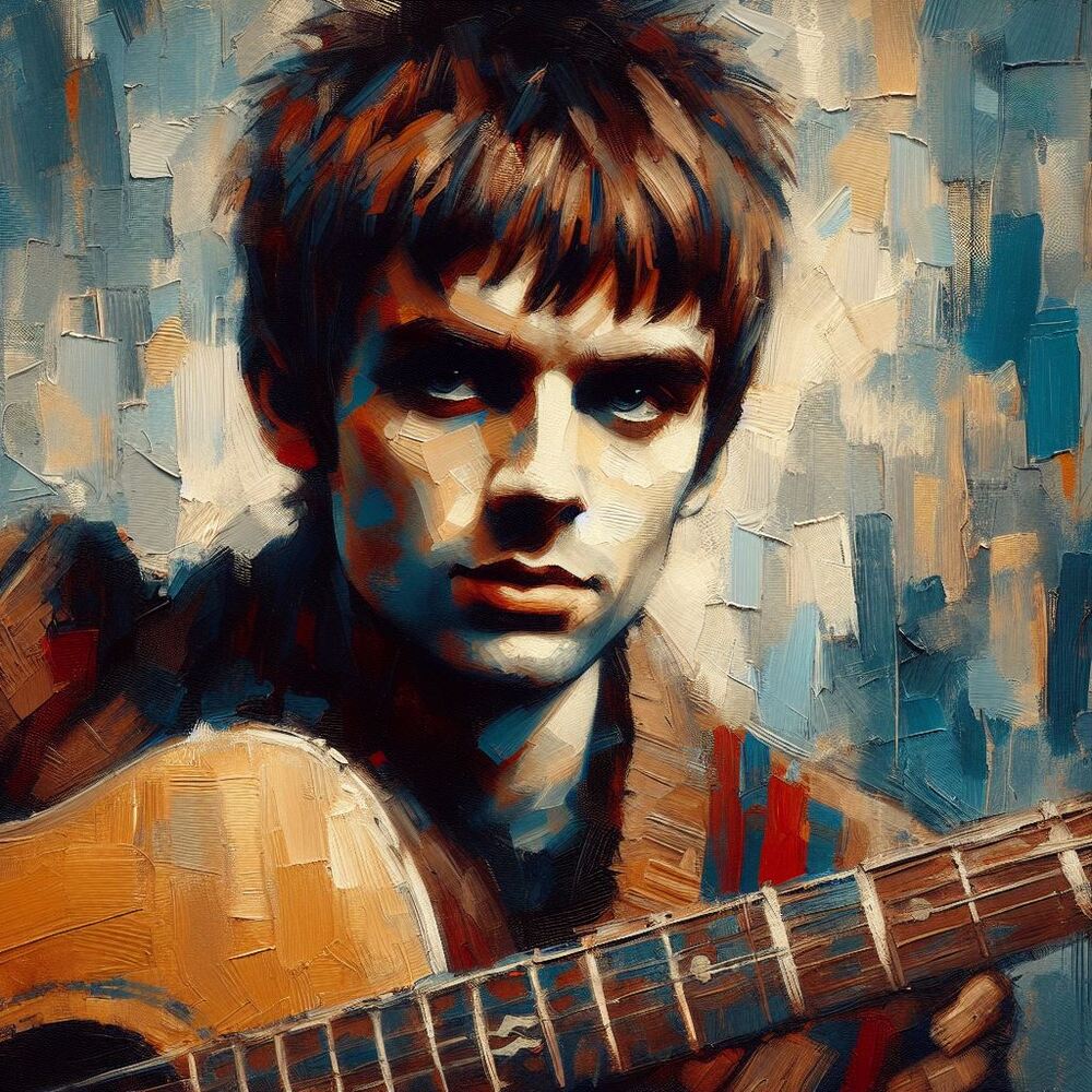 Noel Gallagher - Mit KI erstellt - Microsoft Bing - Image Creator unterstützt von DALL·E 3