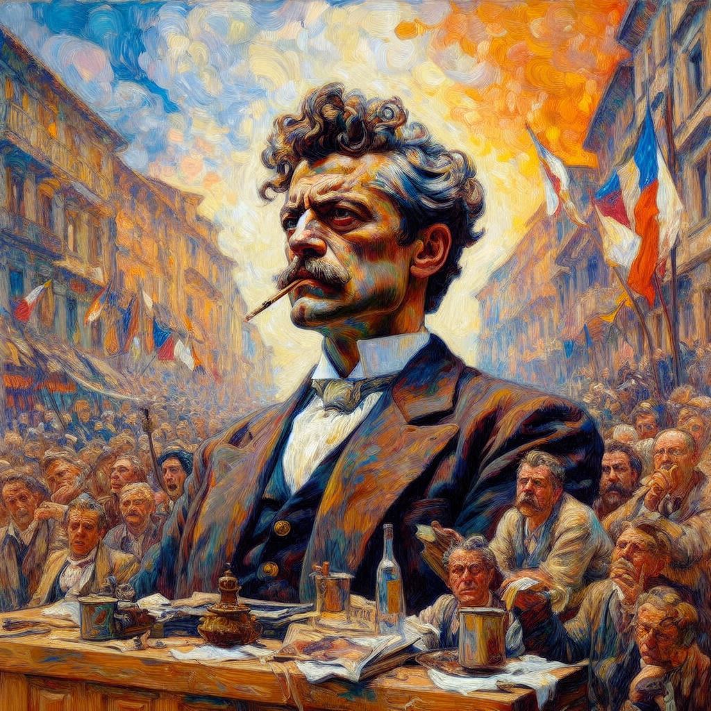 Paolo Borsellino - AI generated manifest