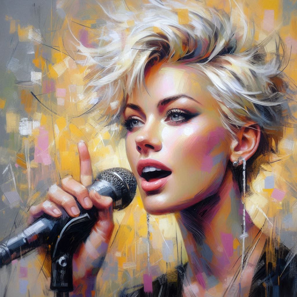Patricia Kaas - AI generated manifest