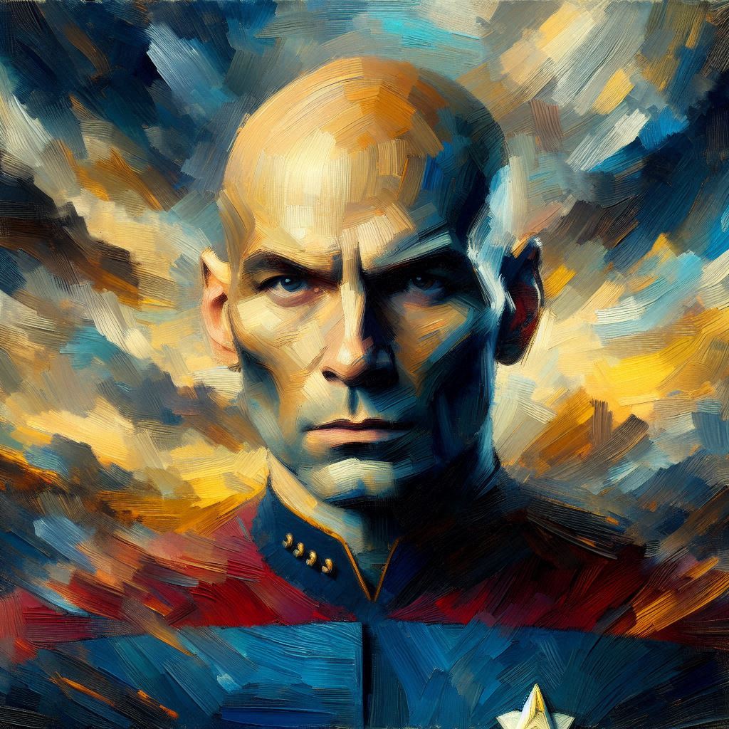Patrick Stewart - AI generated manifest
