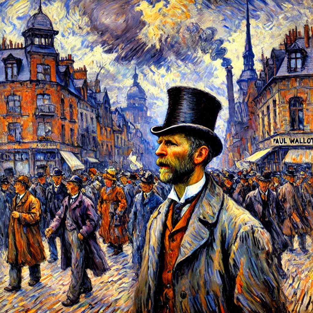 Paul Wallot - AI generated manifest