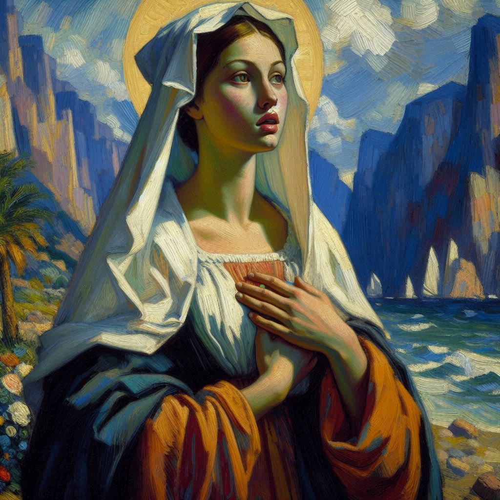 Rita von Cascia - AI generated manifest