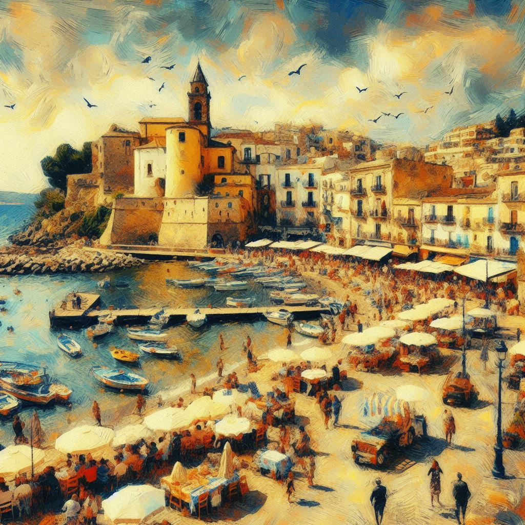 Torre del Greco - AI generated manifest