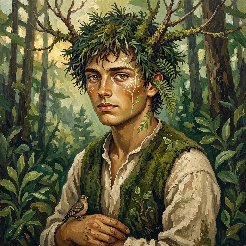 ein fiktives Selbstportrait im Stile von Waldteufel (nach den Vorstellungen und Halluzinationen der KI - MS Copilot generated image) - Mit KI erstellt - Microsoft Bing - Image Creator