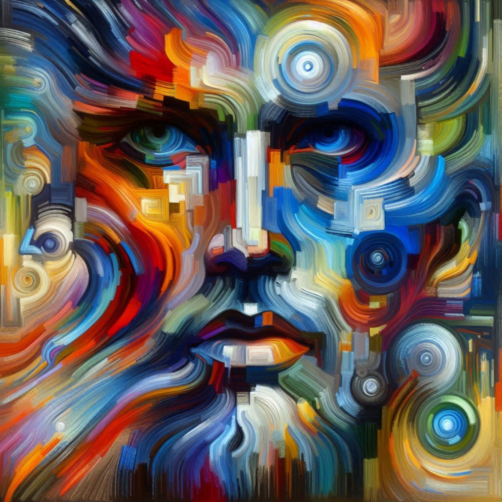 ein fiktives Selbstportrait im Stile von Wayne L. Youngblood (nach den Vorstellungen und Halluzinationen der KI - MS Copilot generated image) - Mit KI erstellt - Microsoft Bing - Image Creator unterstützt von DALL·E 3